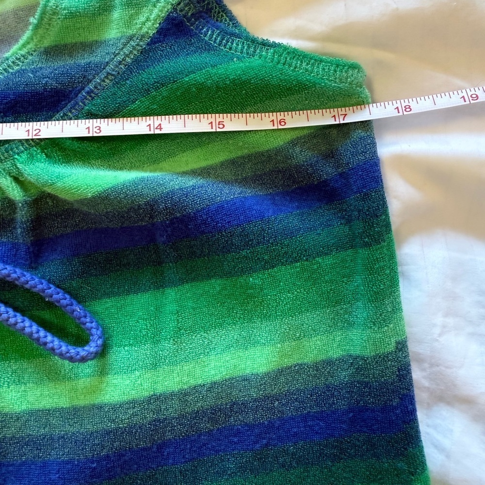 Juicy Couture Y2K Terry Cloth Swimsuit Coverup Whimsigoth Preppy Size Small - Picture 10 of 11